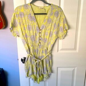 Elan floral romper, size M